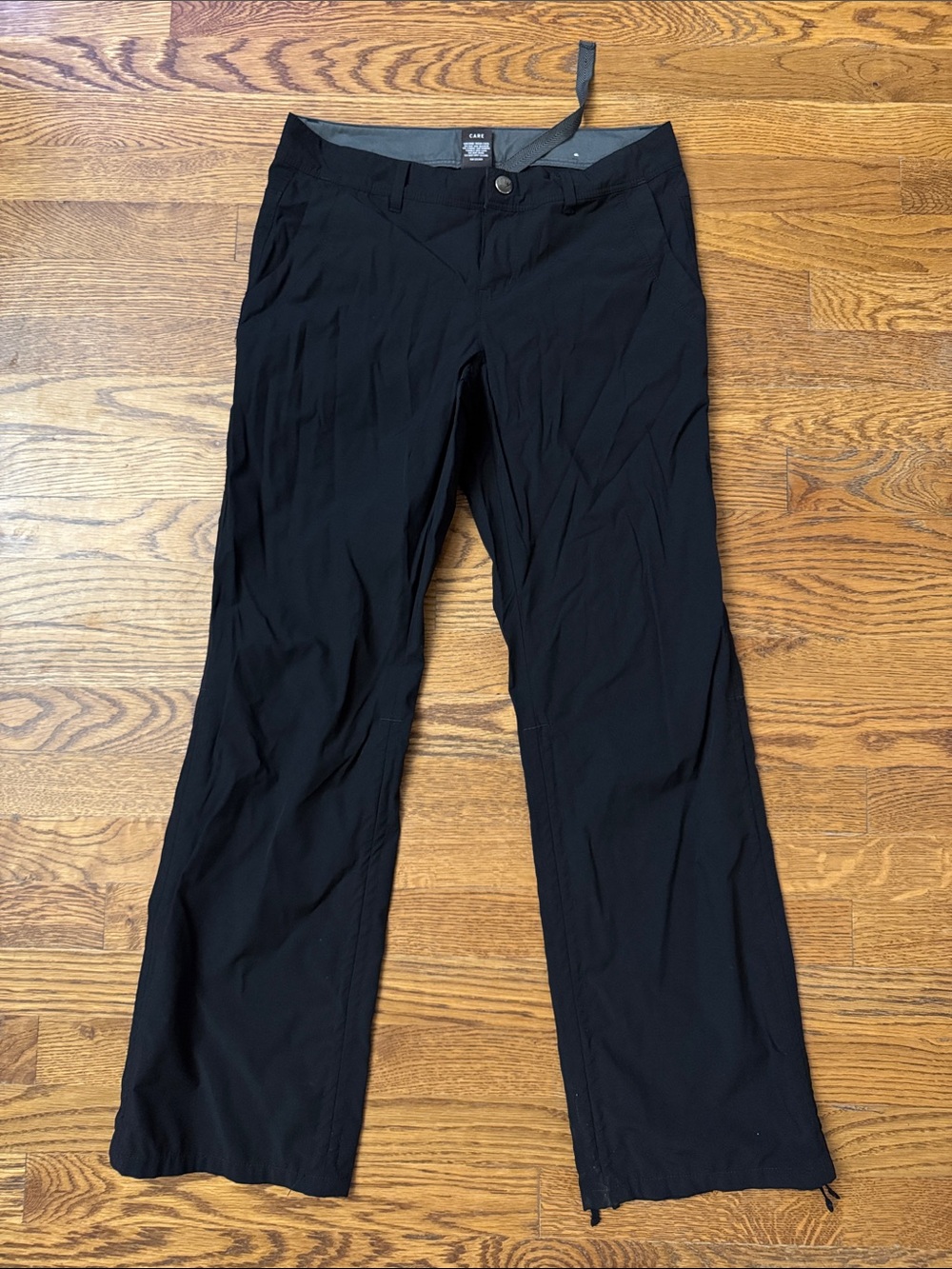 REI Black Women's Chino-Style Hiking Pants size 4P
